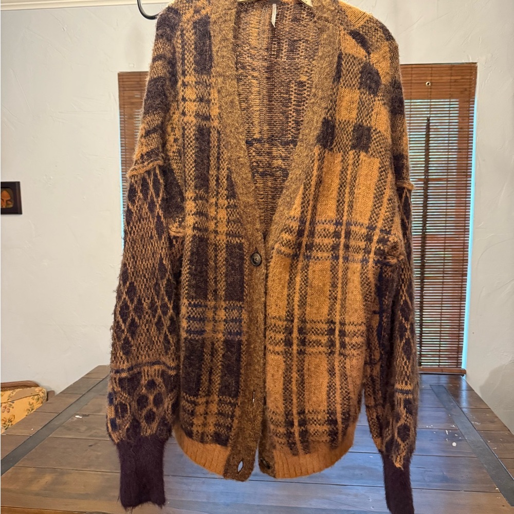 Free people Sepia cardigan